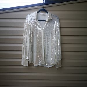 Gorgeous Sequin Blouse